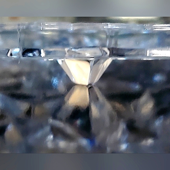 14" Large 24% Lead Crystal "Cathedral " Cake Plate by JG Durand - Picture 7 of 14